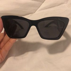 Black cat eye Aldo sunglasses